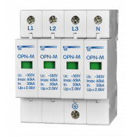 Обмежувачі імпульсних перенапруг OPN-M (4S) 30kA