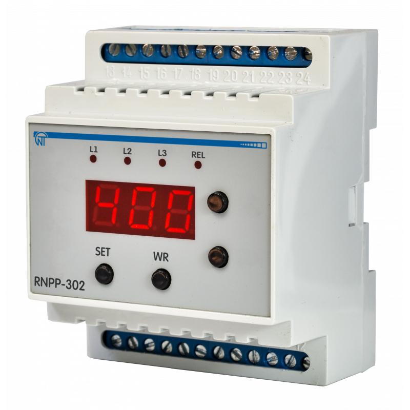 Трифазне універсальне рeле змінної напруги RNPP-302