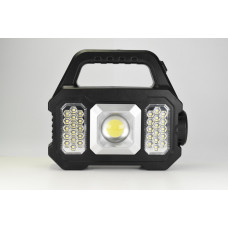 Ліхтар-Повербанк із сонячною батареєю та USB