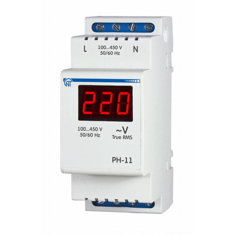 Однофазний цифровий індикатор напруги PH-11