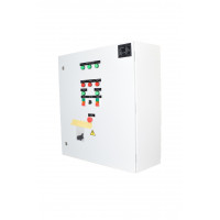 Шафа керування насосною станцією з можливістю керування двома насосами та дистанційним управлінням