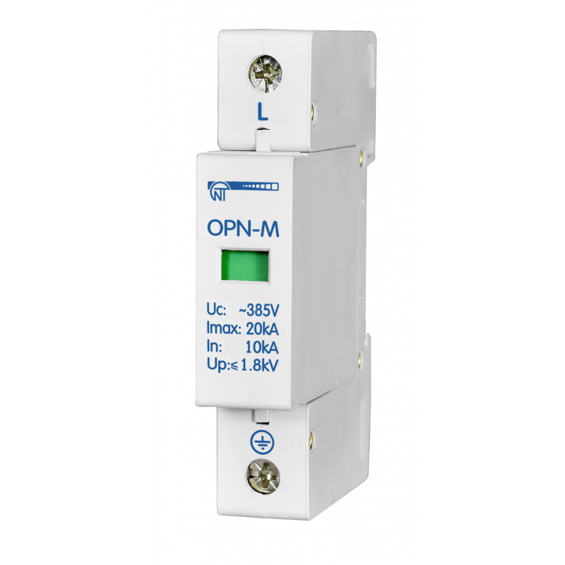 Обмежувачі імпульсних перенапруг OPN-M (1S) 10kA