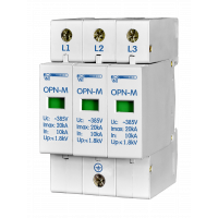 Обмежувачі імпульсних перенапруг OPN-M (3S) 10kA