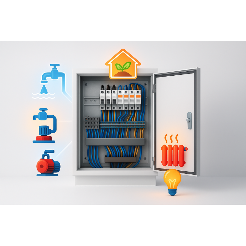 Виготовлення електричних шаф керування та захисту