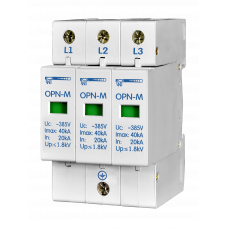 Обмежувачі імпульсних перенапруг OPN-M (3S) 20kA