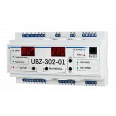 Універсальний мікропроцесорний блок захисту двошвидкісних асинхронних електродвигунів UBZ-302-01