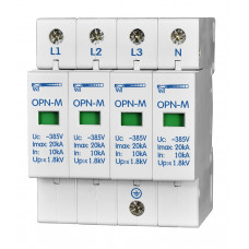 Обмежувачі імпульсних перенапруг OPN-M (4S) 10kA