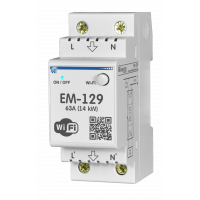 WI-FI лічильник електроенергії з функцією захисту і керуванням ЕМ-129