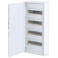 Щит зовнішн. розподільний ACT 48 PО (48+8, 4ряд., білі.дв., зовніш.вик.)