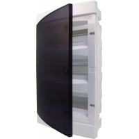 Щит внутр. розподільний ECМ 36PT (36мод.проз.дверцята)