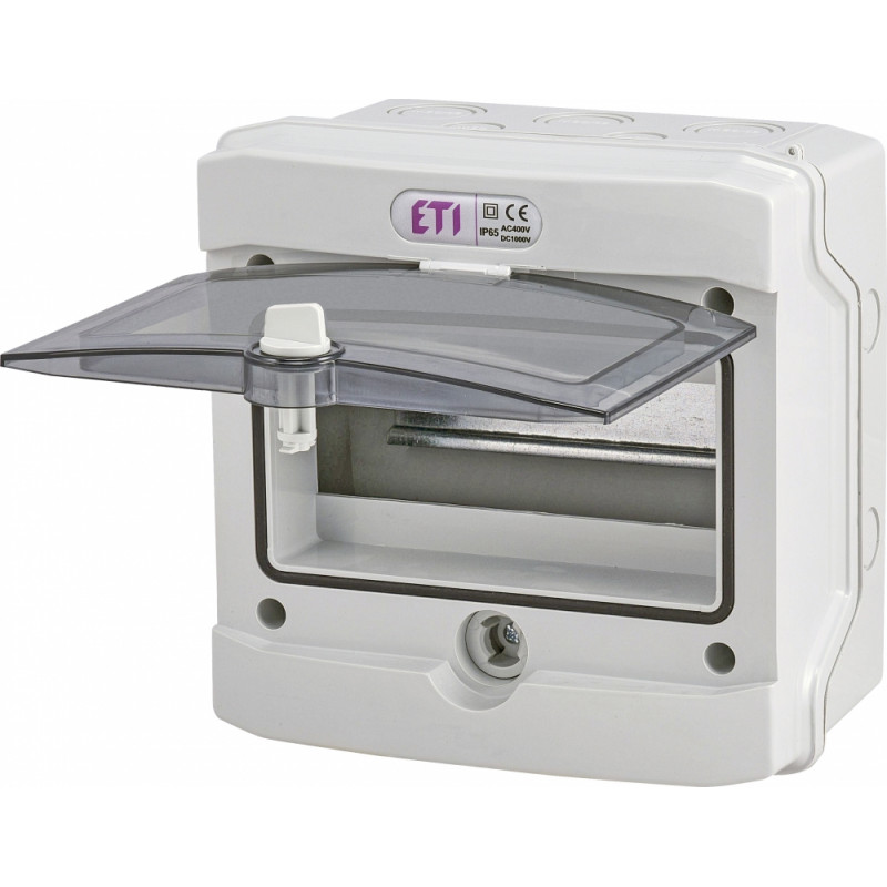 Пластиковий щит ECH 8G (8мод.зовн.встан.IP65)