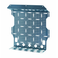 Перф. монтажна панель PM2x12RJ (для 4хRJ + 3x розет. 230V)