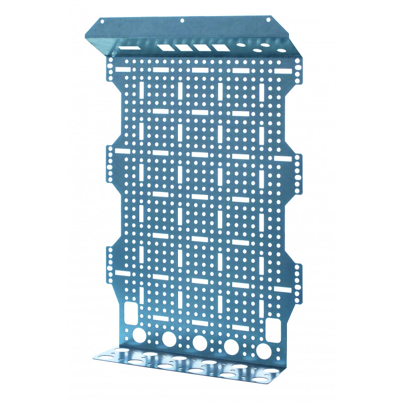 Перф. монтажна панель PM3x12RJ (для 4хRJ + 3x розет. 230V)