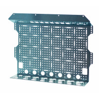 Перф. монтажна панель PM2x18RJ (для 8хRJ + 4x розет. 230V)