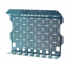 Перф. монтажна панель PM2x18RJ (для 8хRJ + 4x розет. 230V)