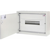 Щит металевий WRP18-1 (1х18 мод., 18мод., пластик. фальш-панель, IP30, зовнішн. вик.)