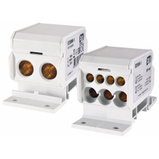 Блок розподільчий EDBM-1 (160А, 1500V AC/DC, OUT: 1x4-50; 3x2,5-25; 4x2,5-16)