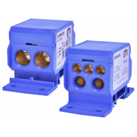 Блок розподільчий EDBM-8/N (192А, 1500V AC/DC, OUT: 1x4-70; 2x4-35; 3x2,5-25)