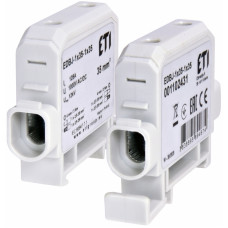 Ввідна силова клема EDBJ-1x35-1x35 (125A, 1000V AC/1500V DC, IN: 1x35, OUT: 1x35, сіра)