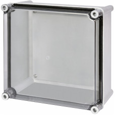 Пластикова коробка SB-33 (IP66, 270x270x170, прозора кришка)