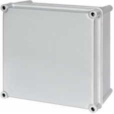 Пластикова коробка SB-33G (IP66, 270x270x170, сіра кришка)