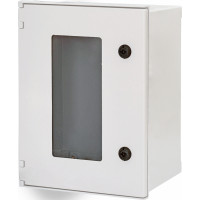 Шафа поліестерова EPC-W 40-30-20 IP66 (2зам., з вікном, В400xШ300xГ200)