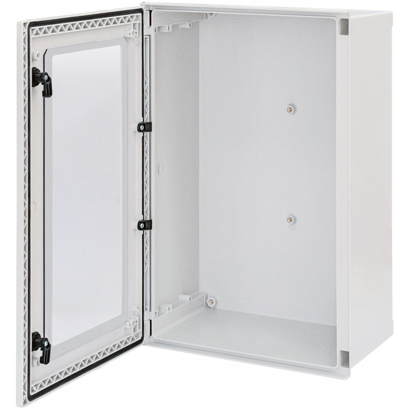 Шафа поліестерова EPC-W 60-40-23 IP66 (2зам., з вікном, В600xШ400xГ230)