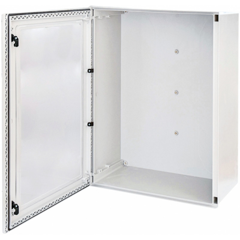 Шафа поліестерова EPC-W 80-60-30 IP66 (2зам., з вікном, В800xШ600xГ300)