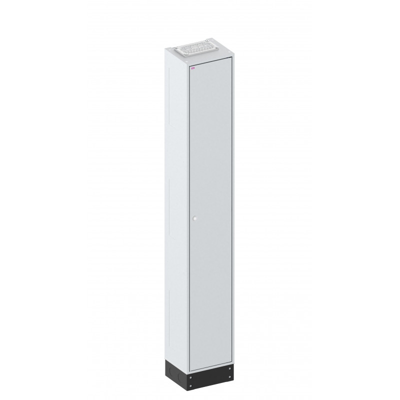 Шафа металева LXN250 1-12 PHN1 (В1850хШ300хГ250, цоколь 100мм, 1дв., IP41)