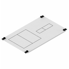 Лицьова панель 2хKVL00 та 9 модулів CP 2-2 K00 M (В300xШ500)