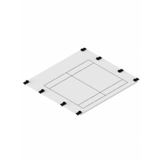 Лицьова панель 2хKVL1 CP 2-3 K1 (В450xШ500)