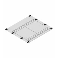 Лицьова панель 2хKVL2 CP 2.2-3 K2 (В450xШ550)