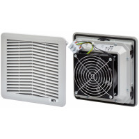 Фільтруючий вентилятор EF-204-110-230V (110м³/г, 230VАС, IP54, 204x204x96мм, RAL7035)