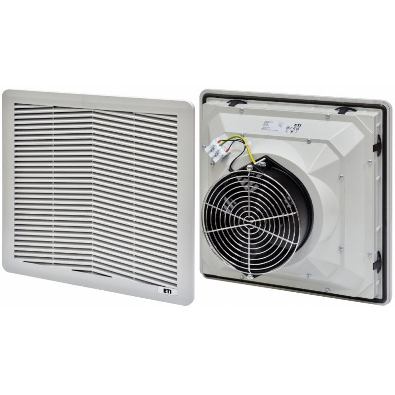Фільтруючий вентилятор EF-325-315-230V (315м³/г, 230VАС, IP54, 325x325x164мм, RAL7035)