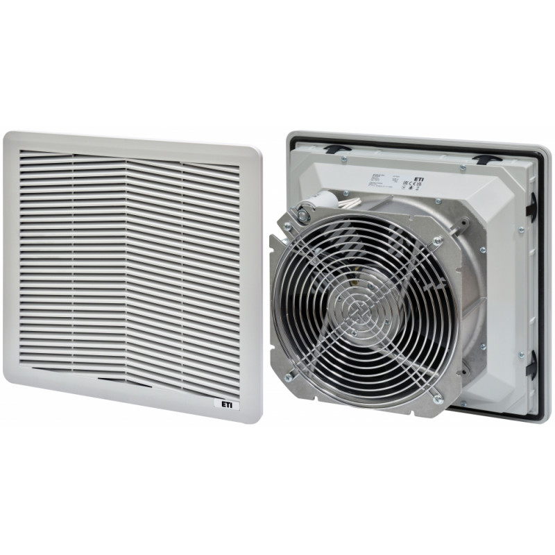 Фільтруючий вентилятор EF-325-457-230V (457м³/г, 230VАС, IP54, 325x325x161мм, RAL7035)