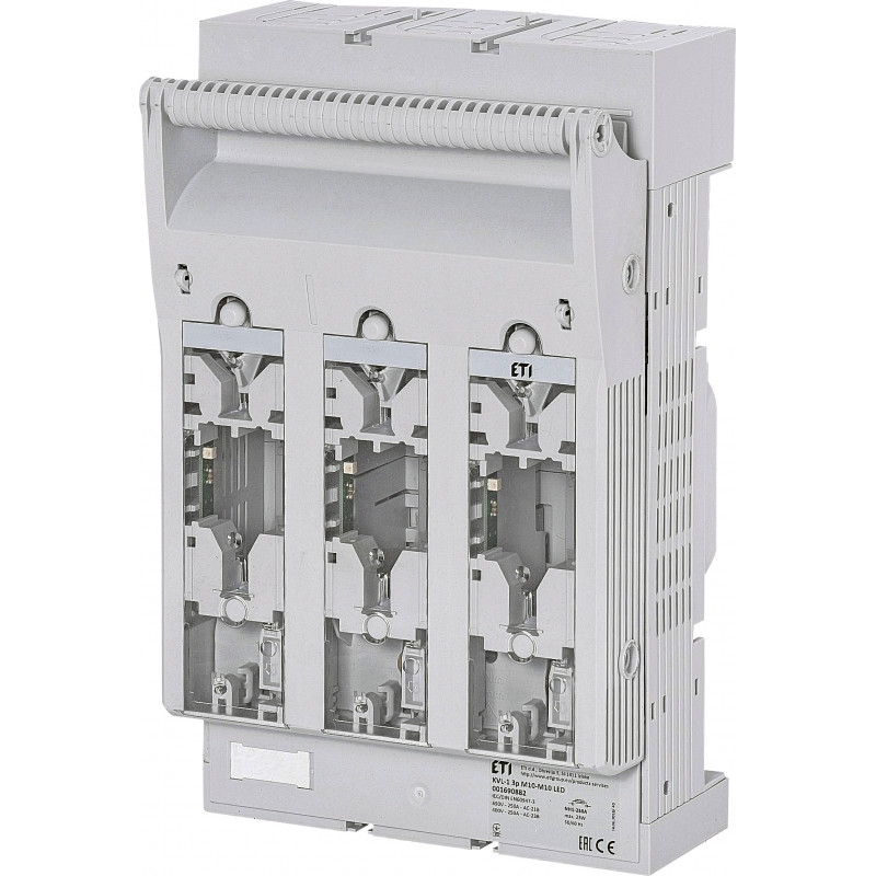Роз'єднувач KVL 1 3P 250A (Клеми M10-M10, LED індикація)