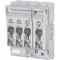 Роз'єднувач KVL 00 4P 160A (Клеми M8-M8)