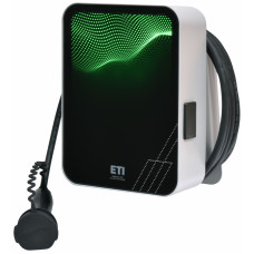 Зарядна станція EVC-HOME11 (1 фаза: 3,7 кВт, 3 фази: 11 кВт, MODE3, Type2, з EV-ПЗВ, IP54, кабель 5м)