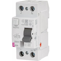 Реле диференційне (ПЗВ) 2р EFI6-P2 80/0,03 тип AC (6kA)