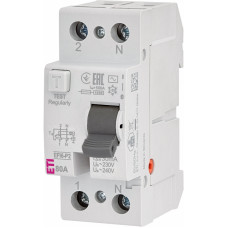 Реле диференційне (ПЗВ) 2р EFI6-P2 80/0,03 тип AC (6kA)