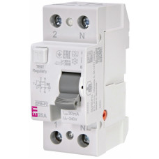 Реле диференційне (ПЗВ) 2р EFI6-P2 25/0,03 тип A (6kA)