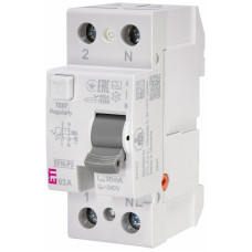 Реле диференційне (ПЗВ) 2р EFI6-P2 63/0,03 тип A (6kA)