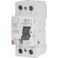 Реле диференційне (ПЗВ) 2р EFI-P2 25/0,3 NL тип A (10kA) (полюс N зліва)