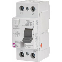 Реле диференційне (ПЗВ) 2р EFI-P2 63/0,3 NL тип A (10kA) (полюс N зліва)