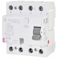 Реле диференційне (ПЗВ) EFI-4 B 40/0,3 (10kA)