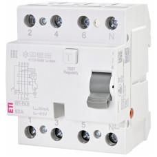Реле диференційне (ПЗВ) EFI-4 B 40/0,3 (10kA)