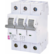 Авт. вимикач ETIMAT 6 3p B 16А (6 kA)