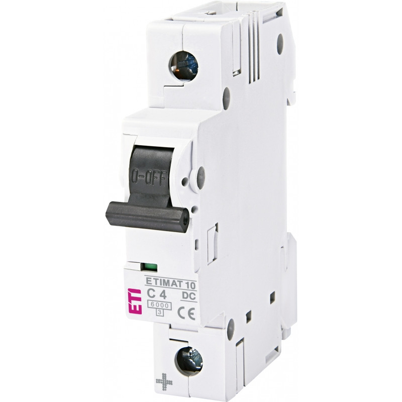 Авт. вимикач ETIMAT 10 DC 1p C 4A (6 kA)