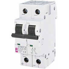 Авт. вимикач ETIMAT 10 DC 2p C 0,5A (6 kA)