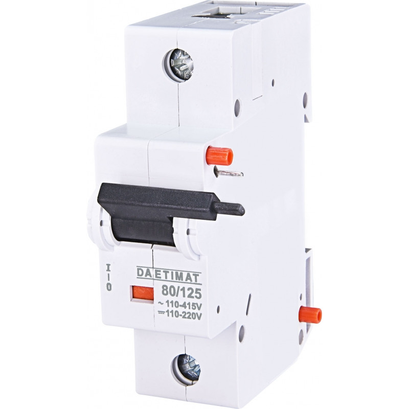 Незалежний розчіплювач DA ETIMAT AC 80/125 (110-415V AC/110-220V DC)